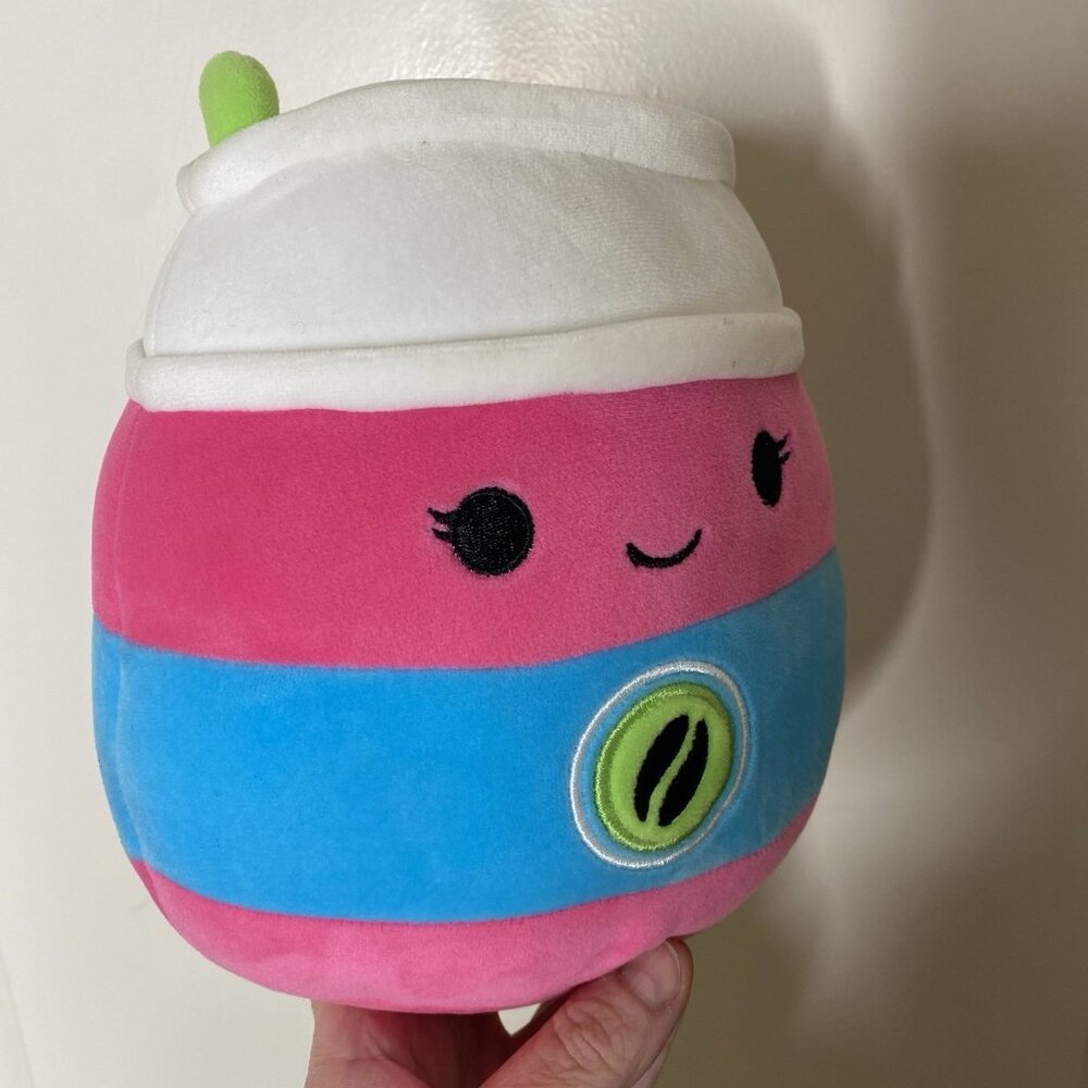 Squishmallow Limra the Latte 7" - NEON JUNK FOOD SQUAD 2023 (First to Market) - Picture 7 of 10